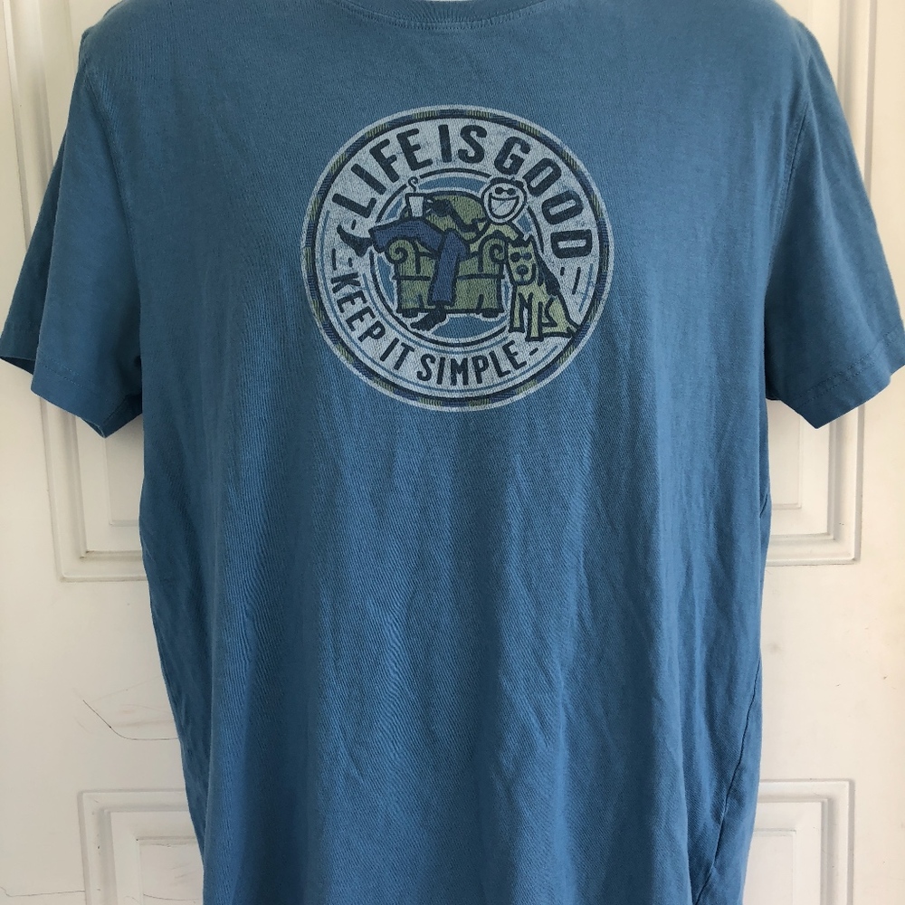 Life Is Good Medium Graphic Tee